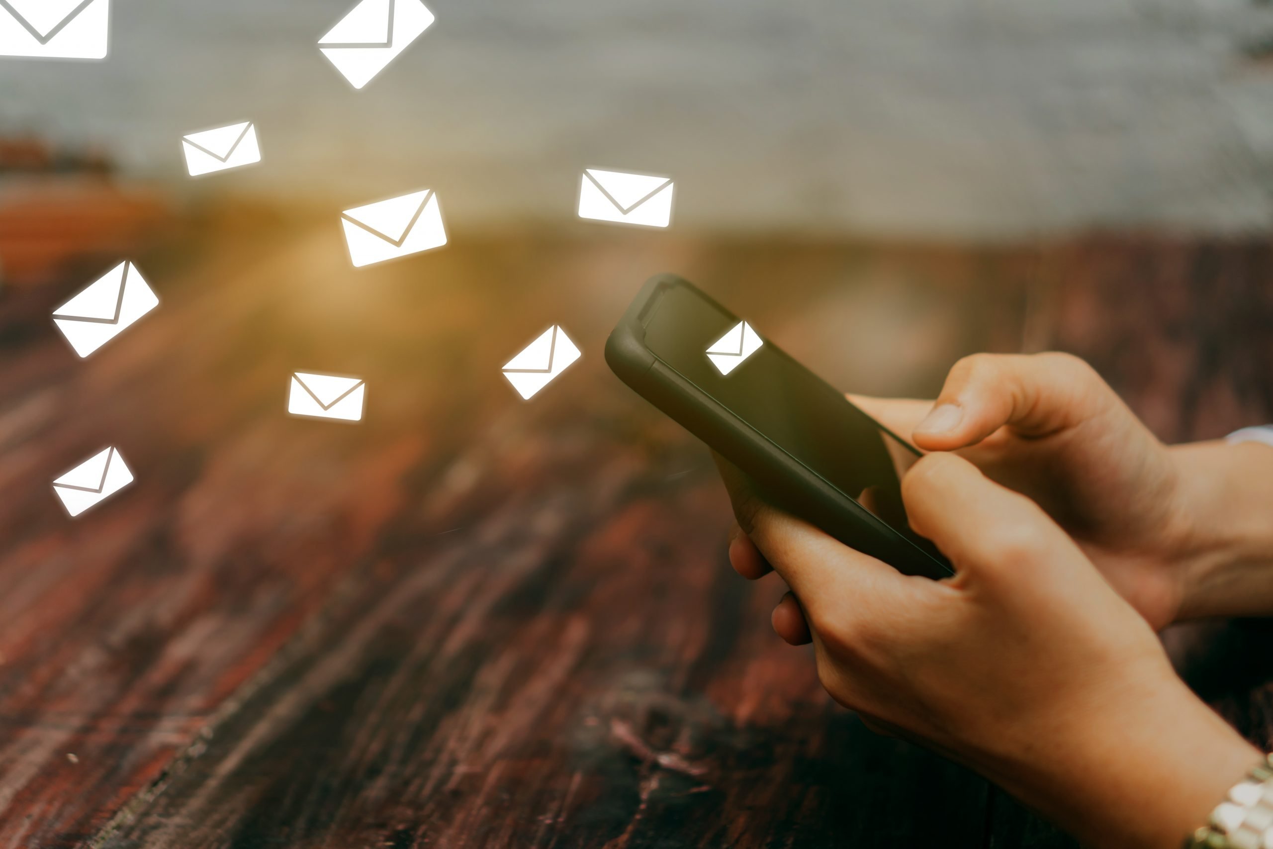 can you send an email to a mobile phone number uk