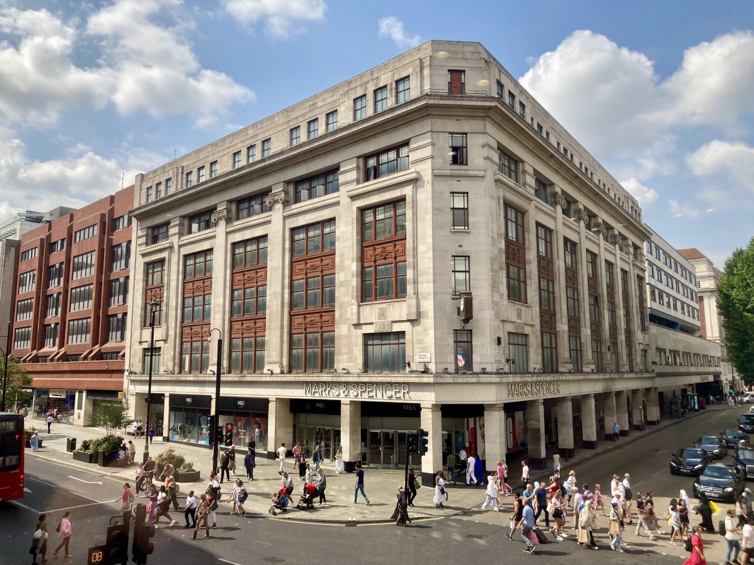 Artistic impression of the redevelopment of Marks and Spencer's flagship store