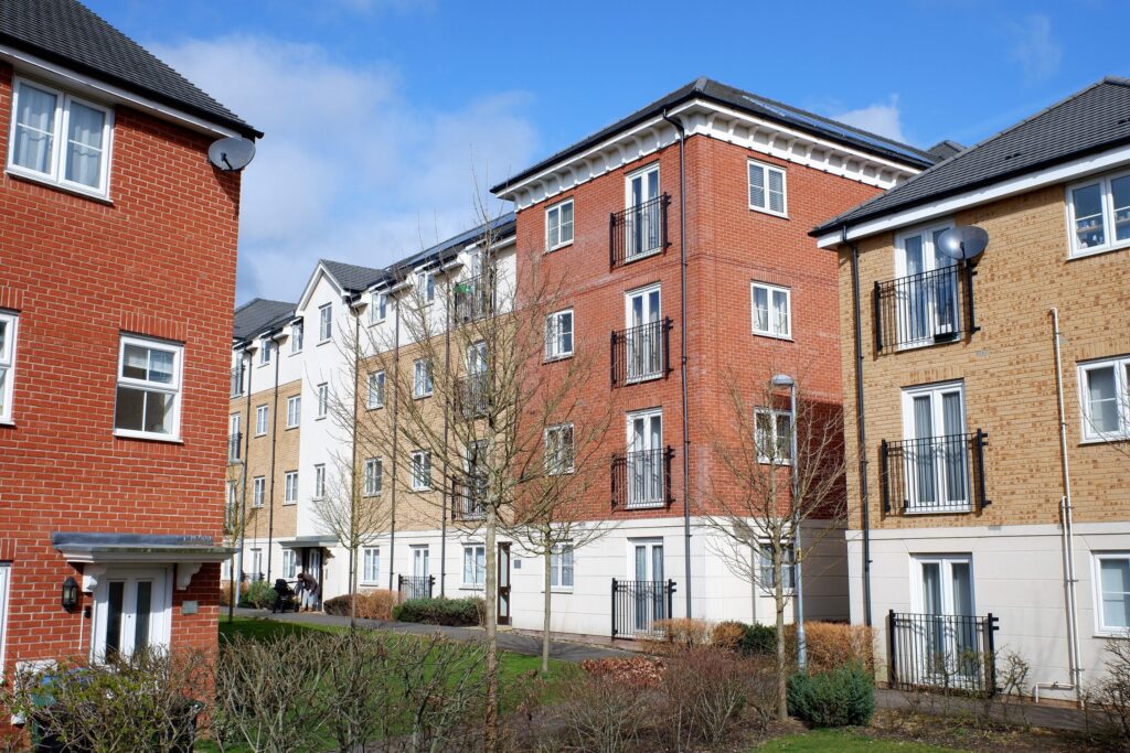 Four storey flats