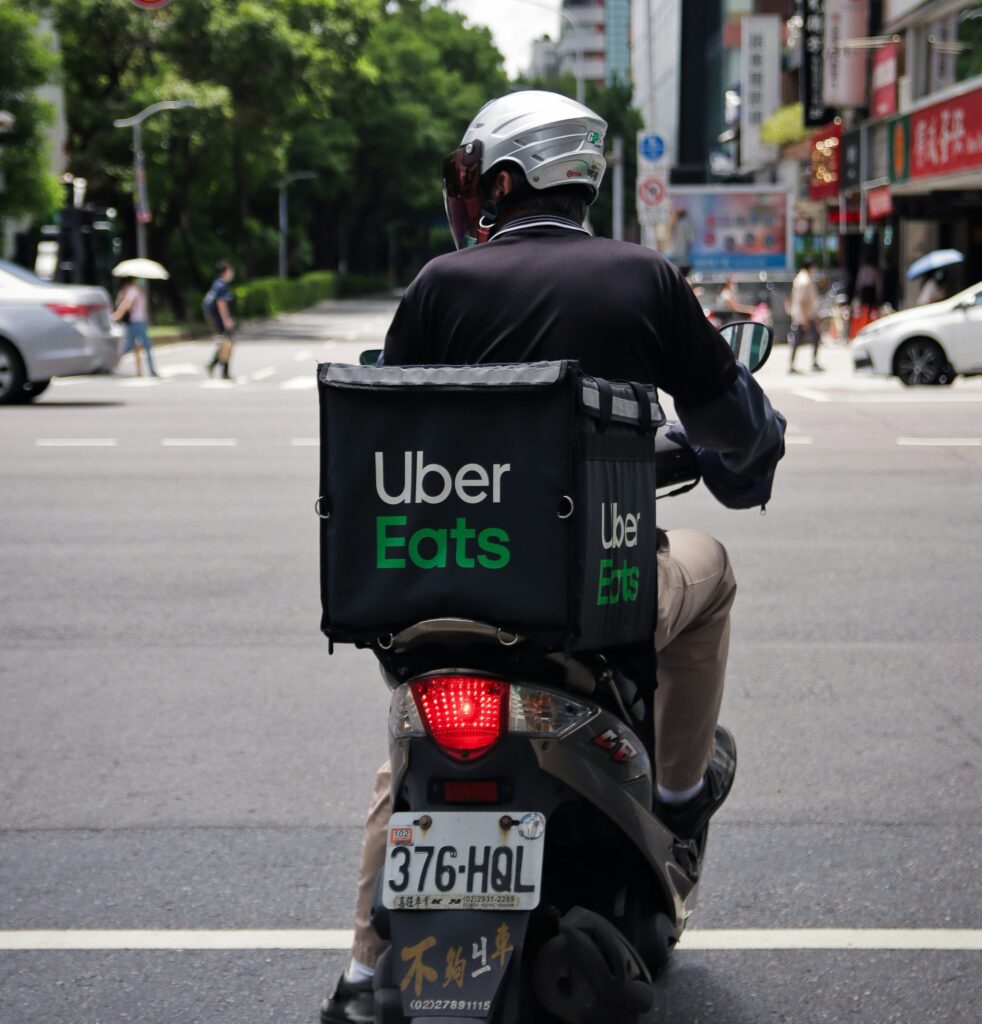Uber eats driver