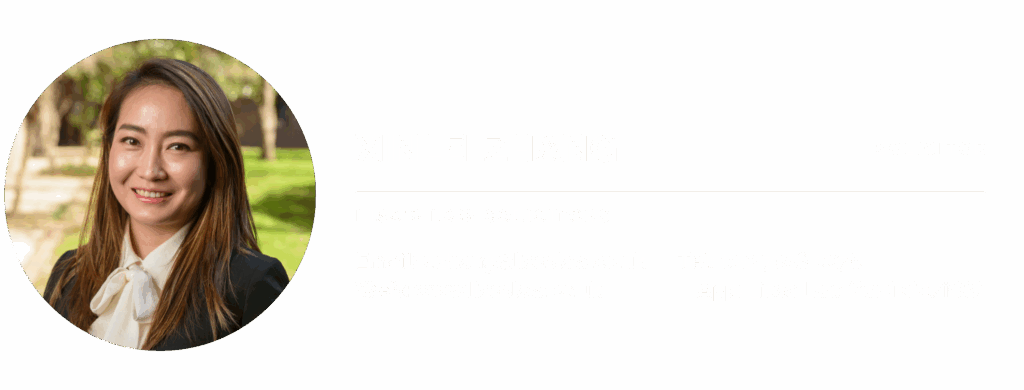 Namecard for article - Xinlei in English