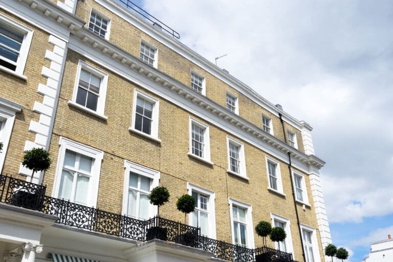 British style building South Kensington London