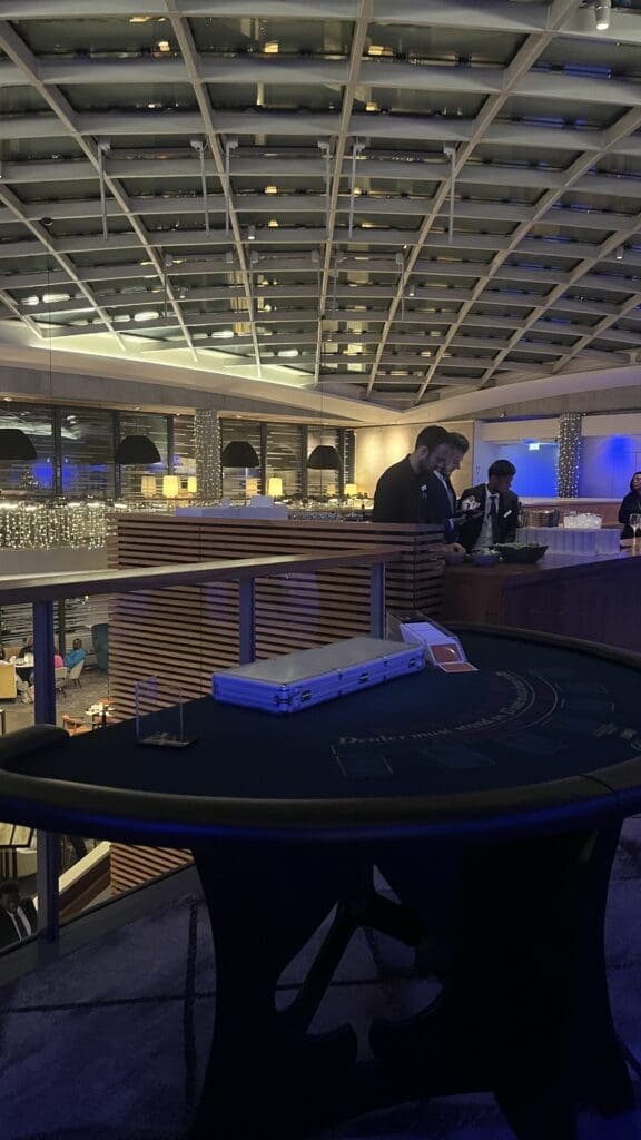 Christmas Party casino table - Lisa's Law Solicitors - Lisa's Law Solicitors Christmas Party casino table