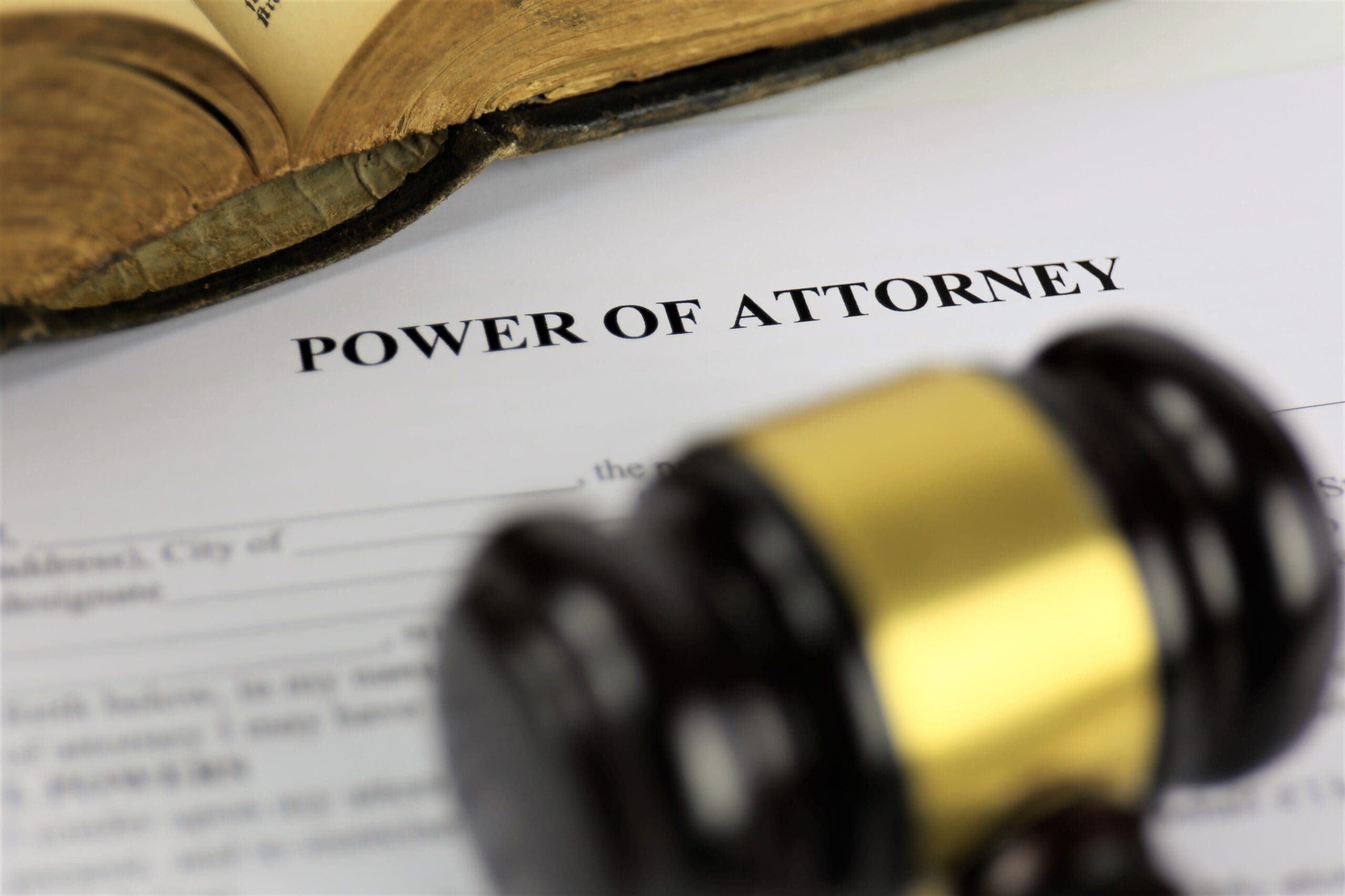 An Image of a attorney of power