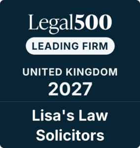 Lisa's Law Legal 500 logo for 2027
